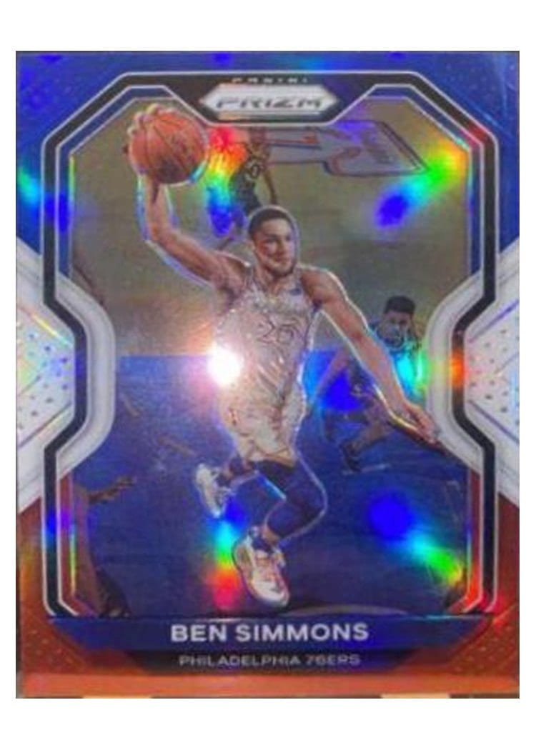 2020-21 Panini Prizm Base Set Ben Simmons #125 card
