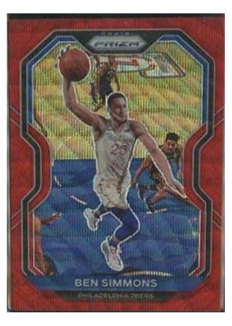 2020-21 Panini Prizm Base Set Ben Simmons #125 card