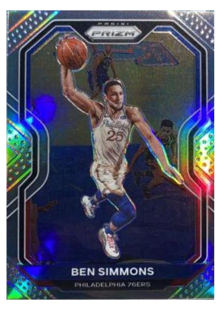 2020-21 Panini Prizm Base Set Ben Simmons #125 card