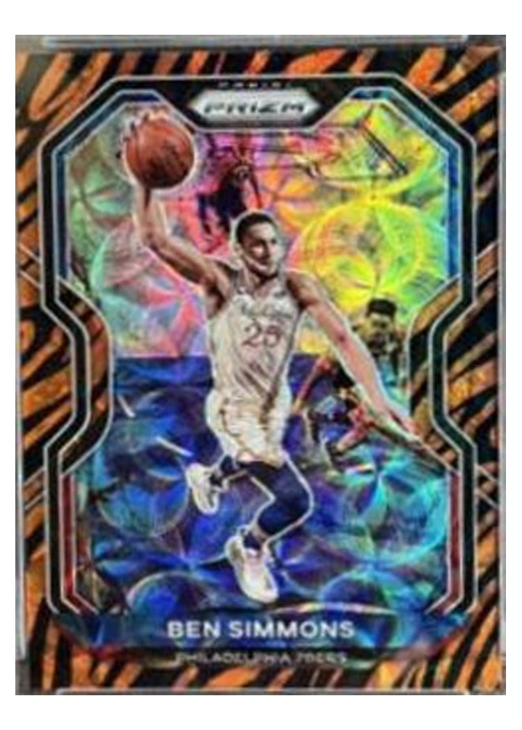 2020-21 Panini Prizm Base Set Ben Simmons #125 card