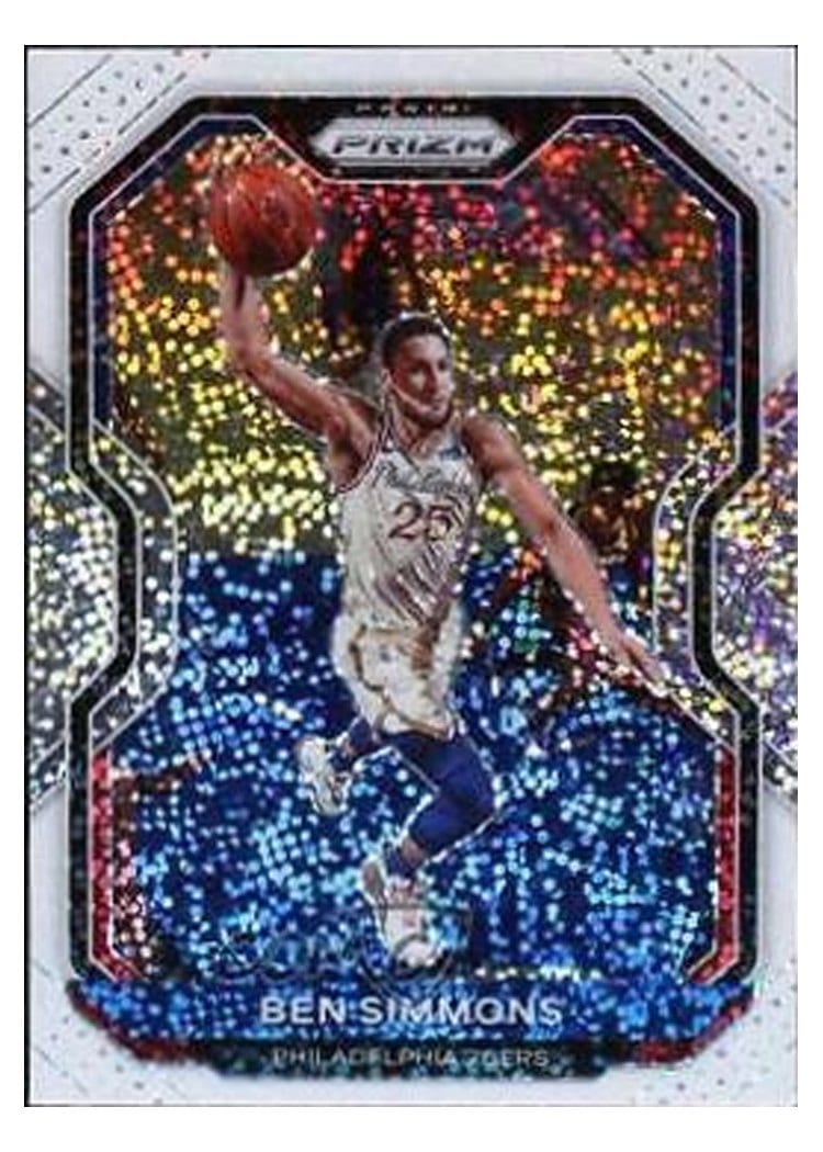 2020-21 Panini Prizm Base Set Ben Simmons #125 card