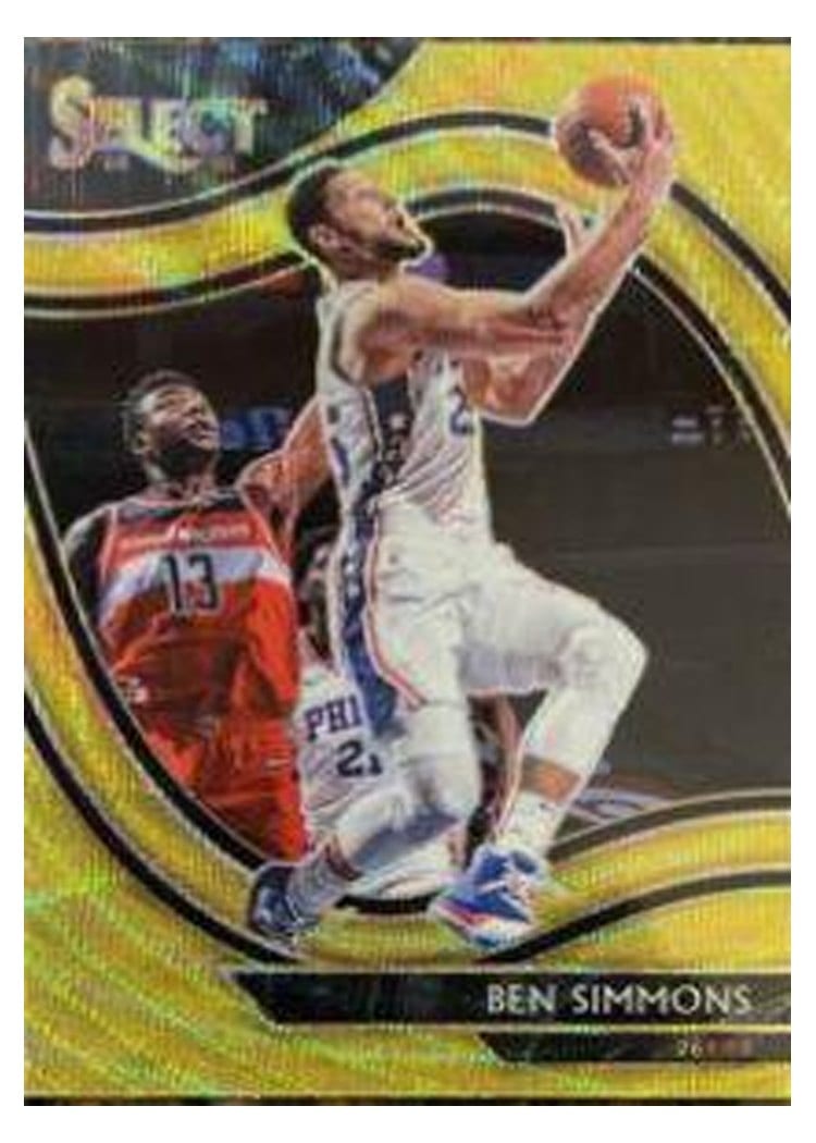 2020-21 Panini Select Base Set Ben Simmons #249 card