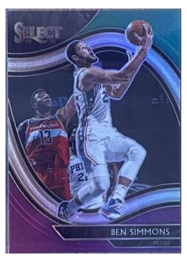 2020-21 Panini Select Base Set Ben Simmons #249 card