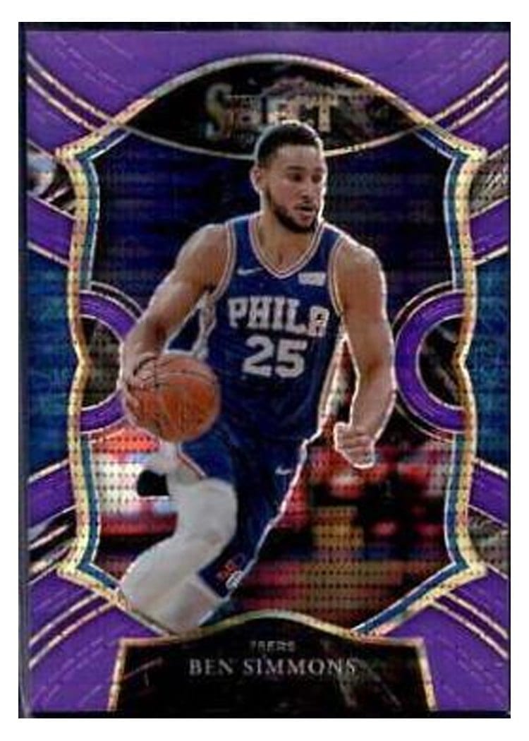 2020-21 Panini Select Base Set Ben Simmons #249 card