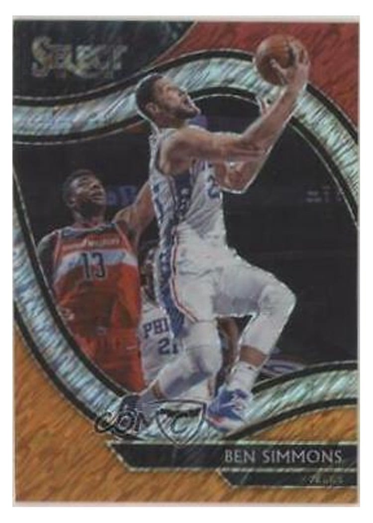 2020-21 Panini Select Base Set Ben Simmons #249 card