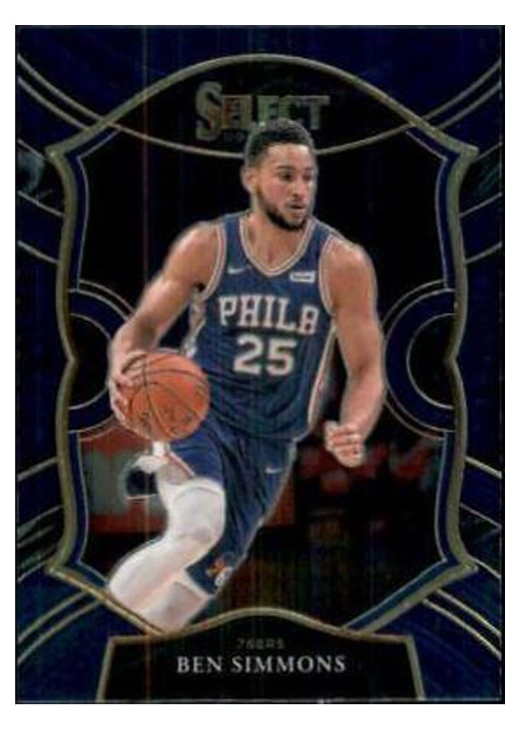 2020-21 Panini Select Base Set Ben Simmons #34 card