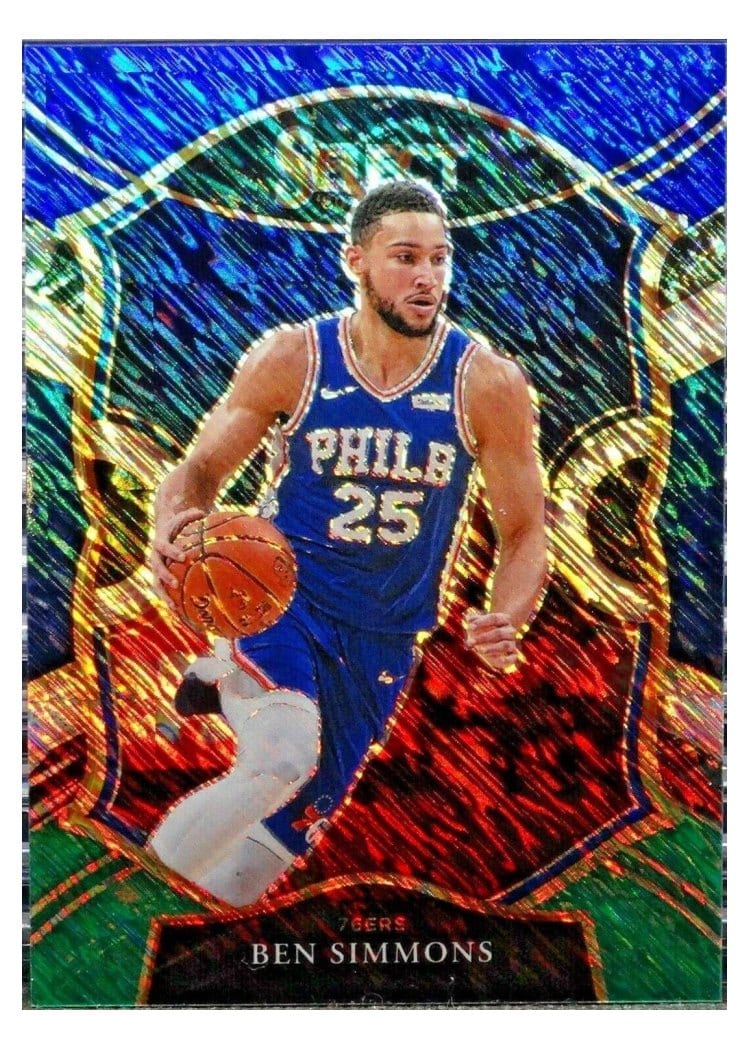 2020-21 Panini Select Base Set Ben Simmons #34 card