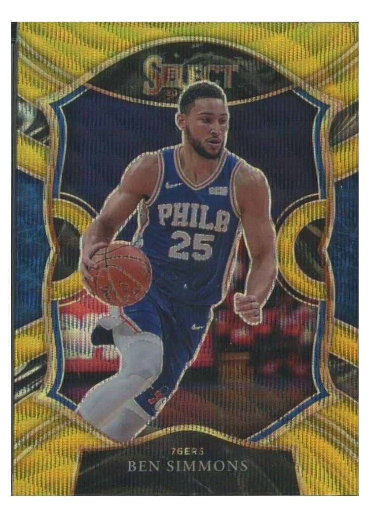 2020-21 Panini Select Base Set Ben Simmons #34 card