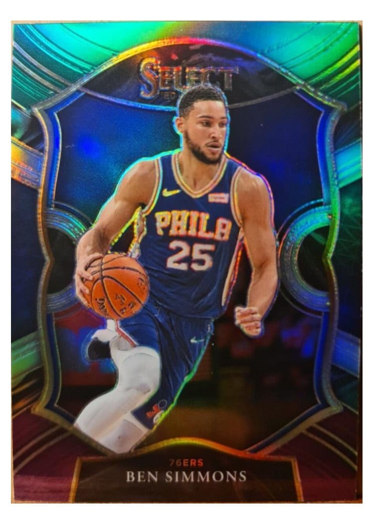 2020-21 Panini Select Base Set Ben Simmons #34 card