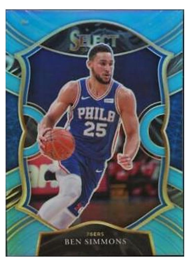 2020-21 Panini Select Base Set Ben Simmons #34 card