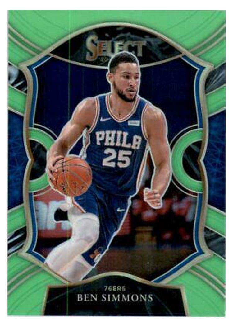 2020-21 Panini Select Base Set Ben Simmons #34 card