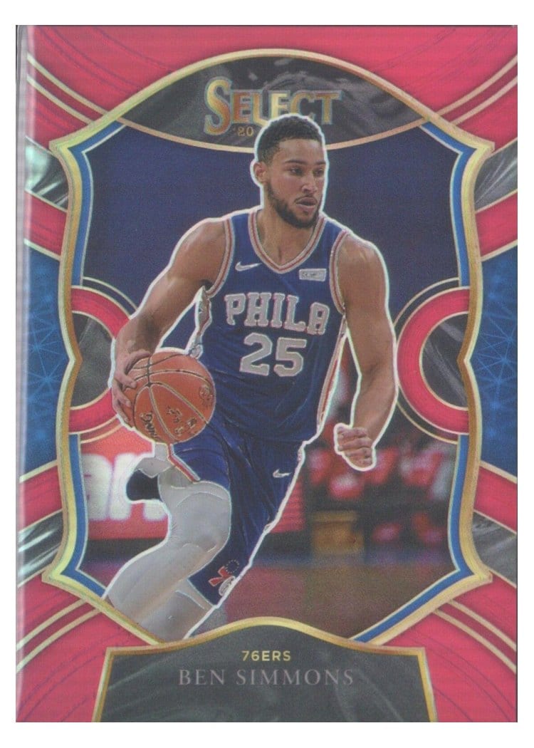 2020-21 Panini Select Base Set Ben Simmons #34 card