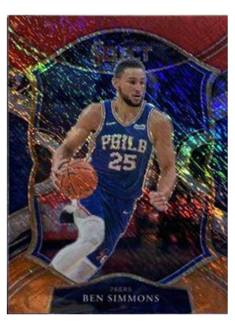 2020-21 Panini Select Base Set Ben Simmons #34 card