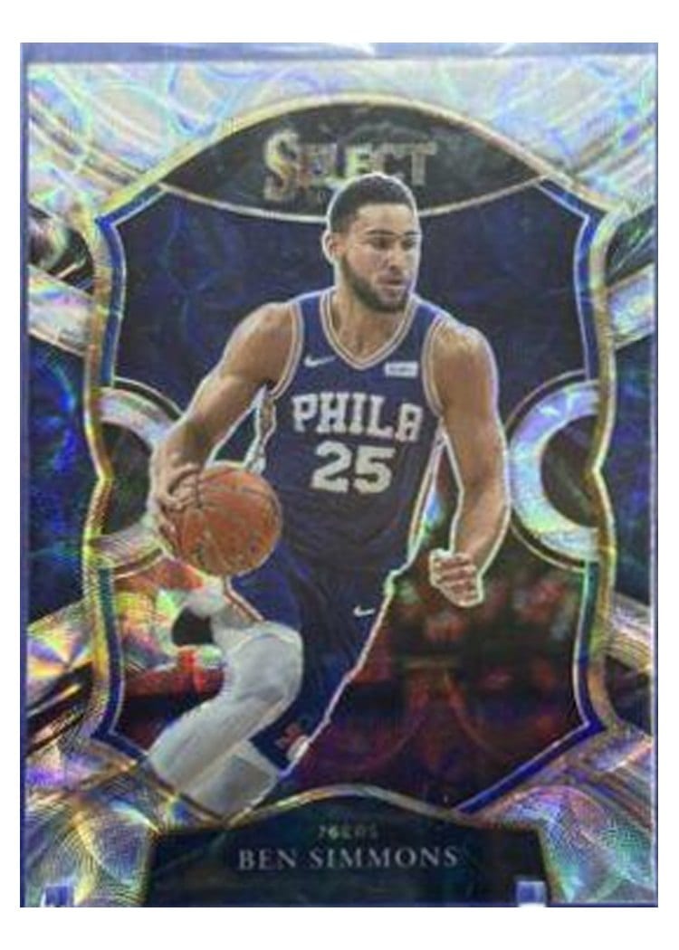 2020-21 Panini Select Base Set Ben Simmons #34 card