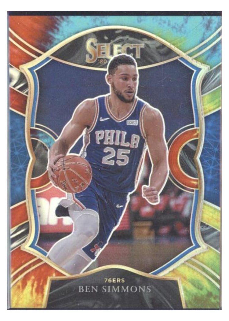 2020-21 Panini Select Base Set Ben Simmons #34 card