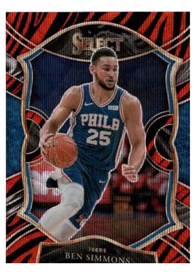 2020-21 Panini Select Base Set Ben Simmons #34 card