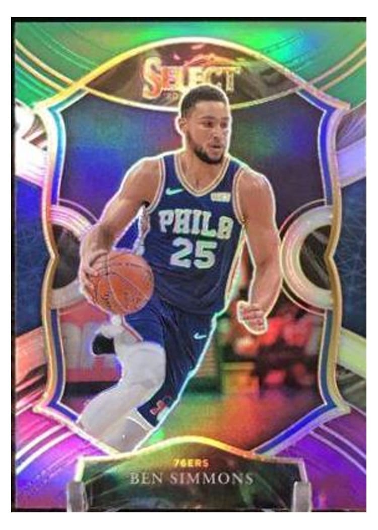 2020-21 Panini Select Base Set Ben Simmons #34 card