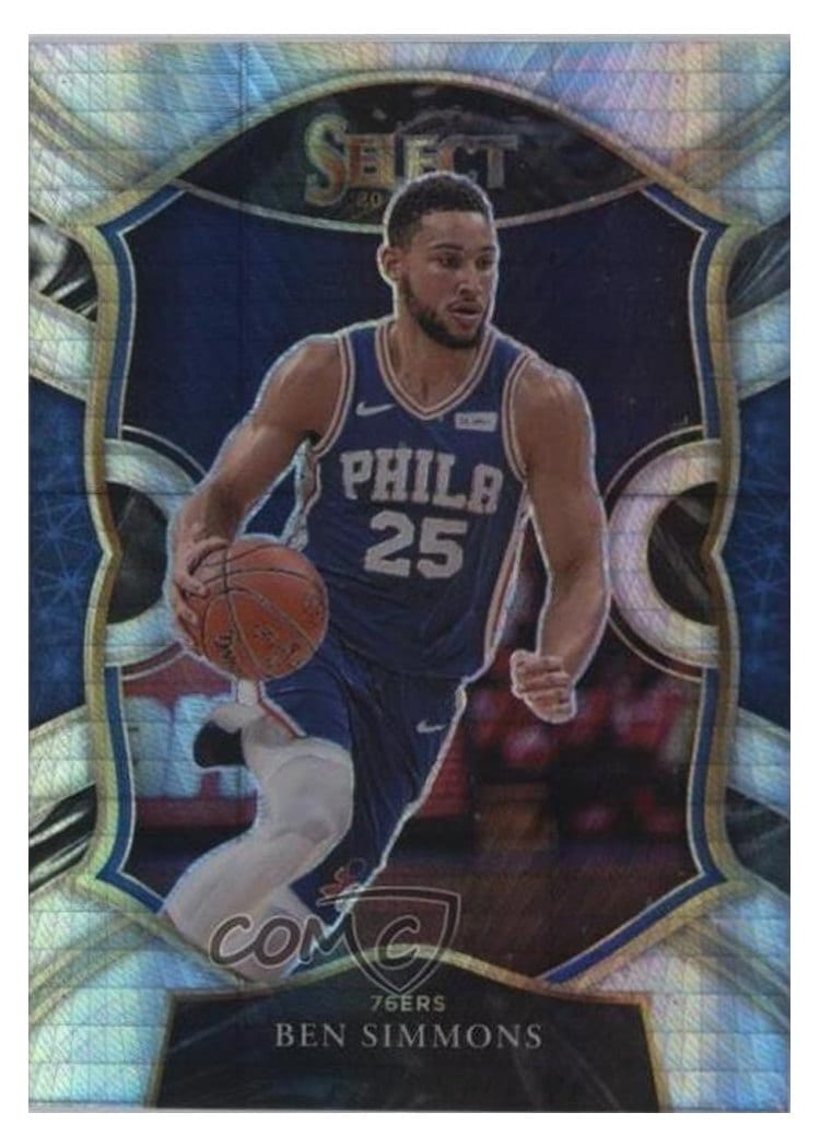 2020-21 Panini Select Base Set Ben Simmons #34 card