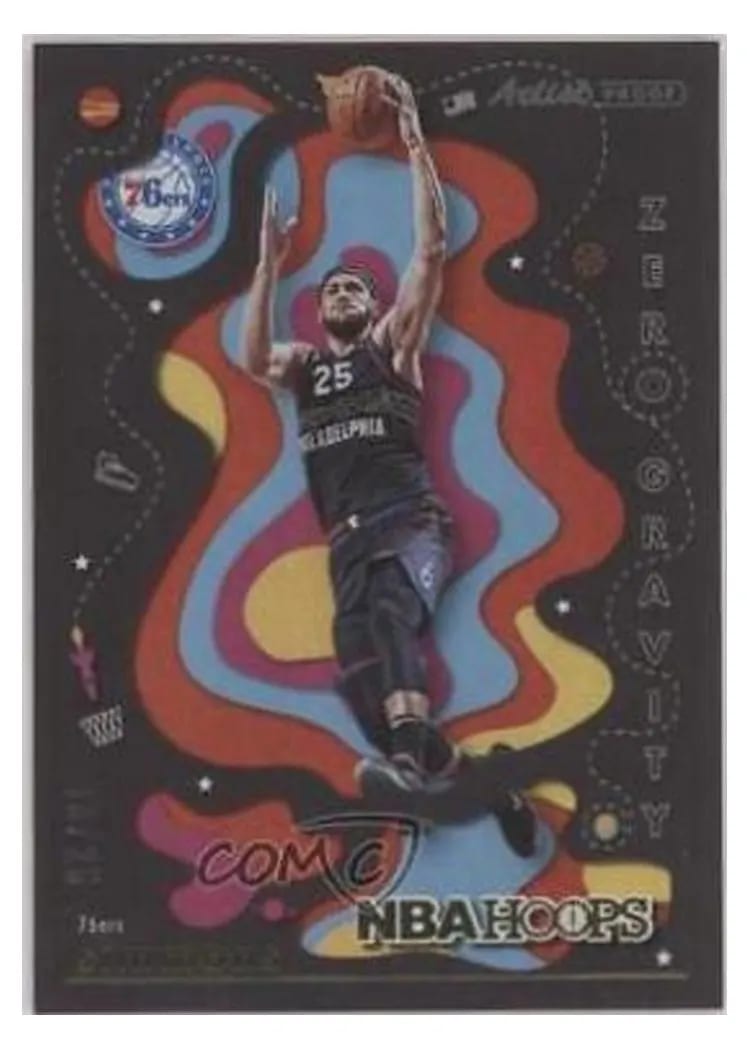 2021-22 Hoops Zero Gravity Ben Simmons #2 card