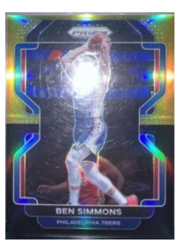 2021-22 Panini Prizm Base Set Ben Simmons #199 card