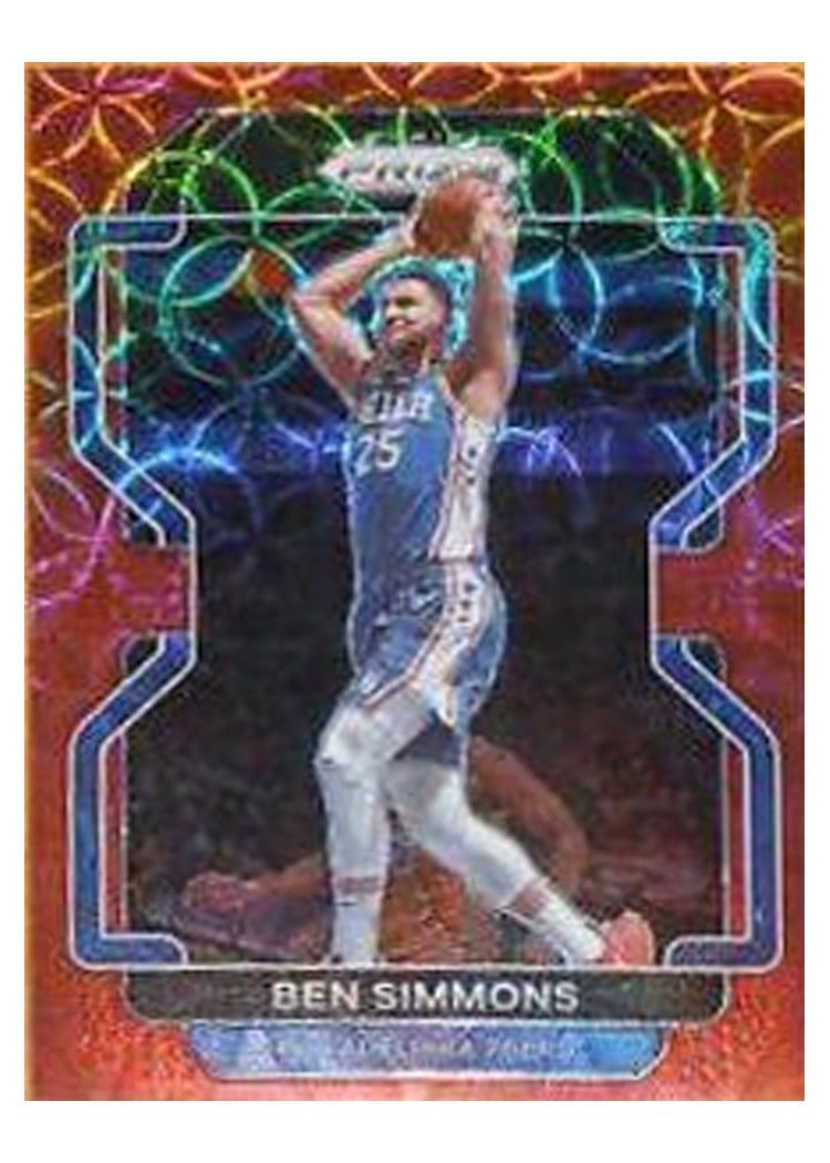 2021-22 Panini Prizm Base Set Ben Simmons #199 card