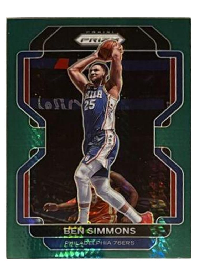 2021-22 Panini Prizm Base Set Ben Simmons #199 card