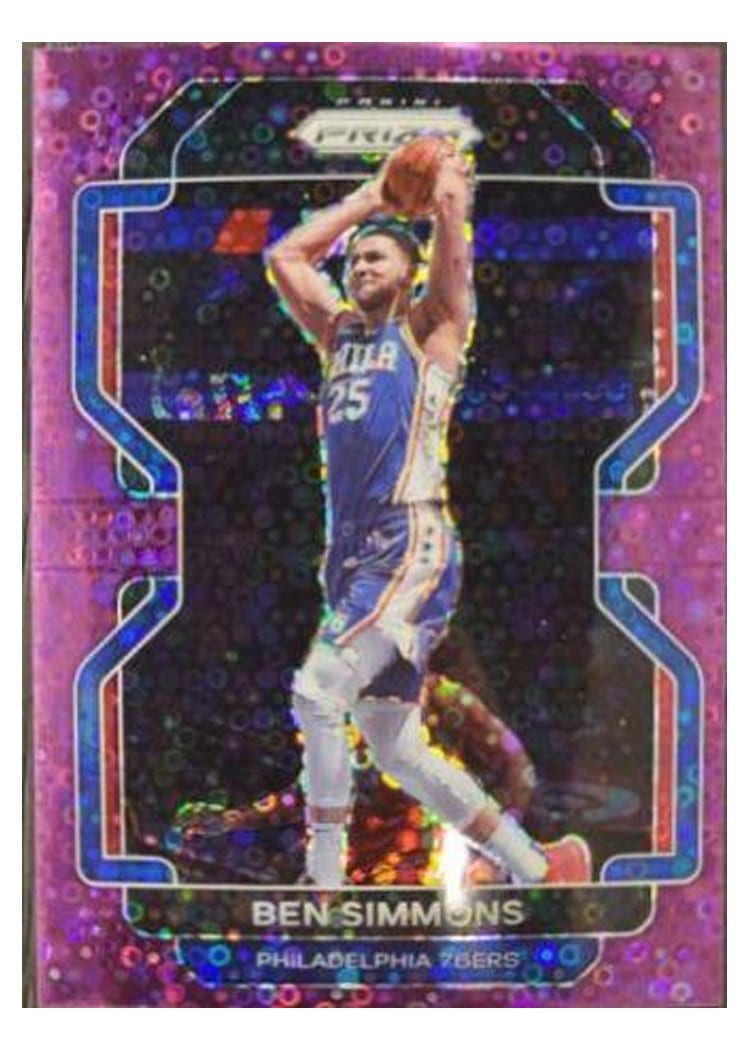2021-22 Panini Prizm Base Set Ben Simmons #199 card