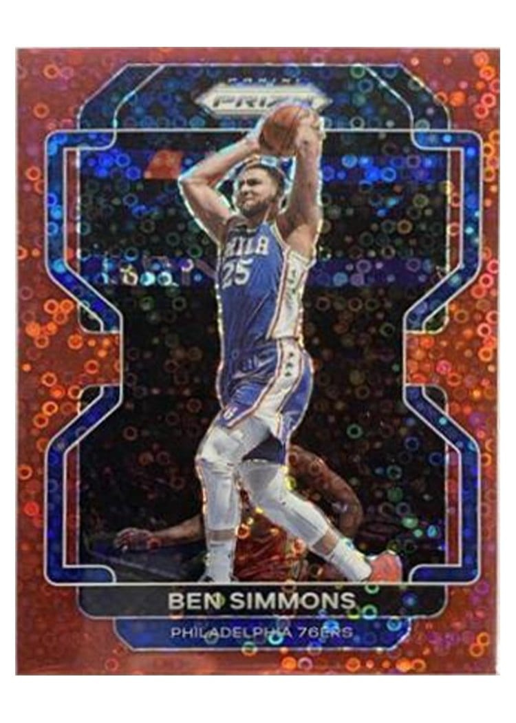 2021-22 Panini Prizm Base Set Ben Simmons #199 card
