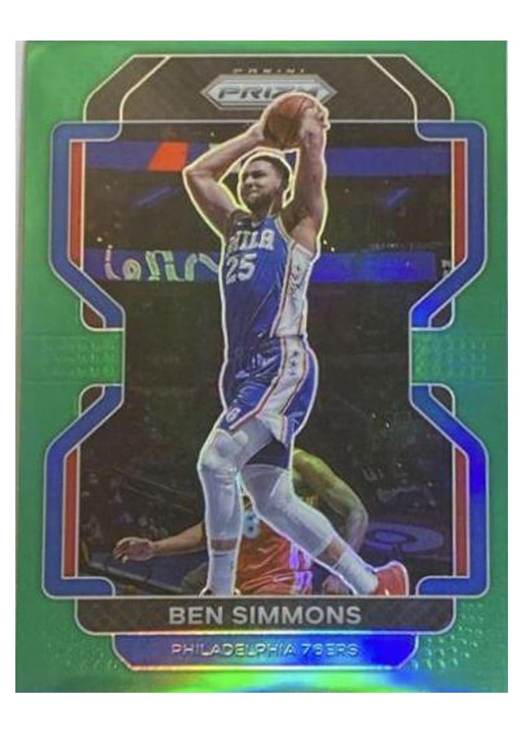 2021-22 Panini Prizm Base Set Ben Simmons #199 card
