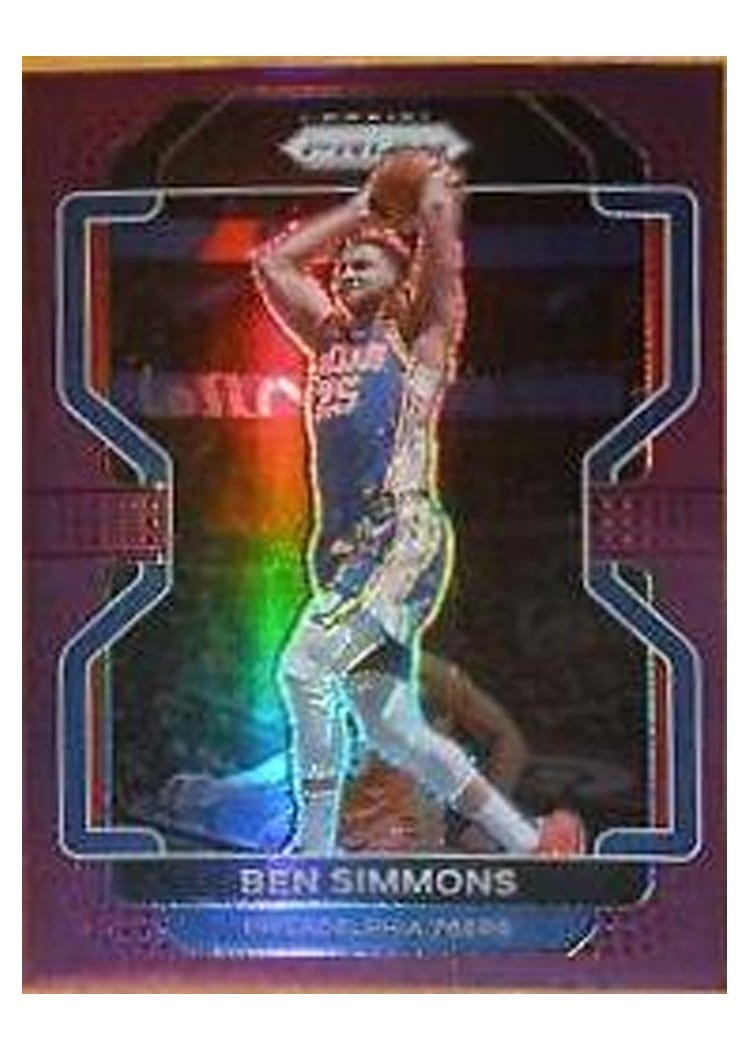 2021-22 Panini Prizm Base Set Ben Simmons #199 card