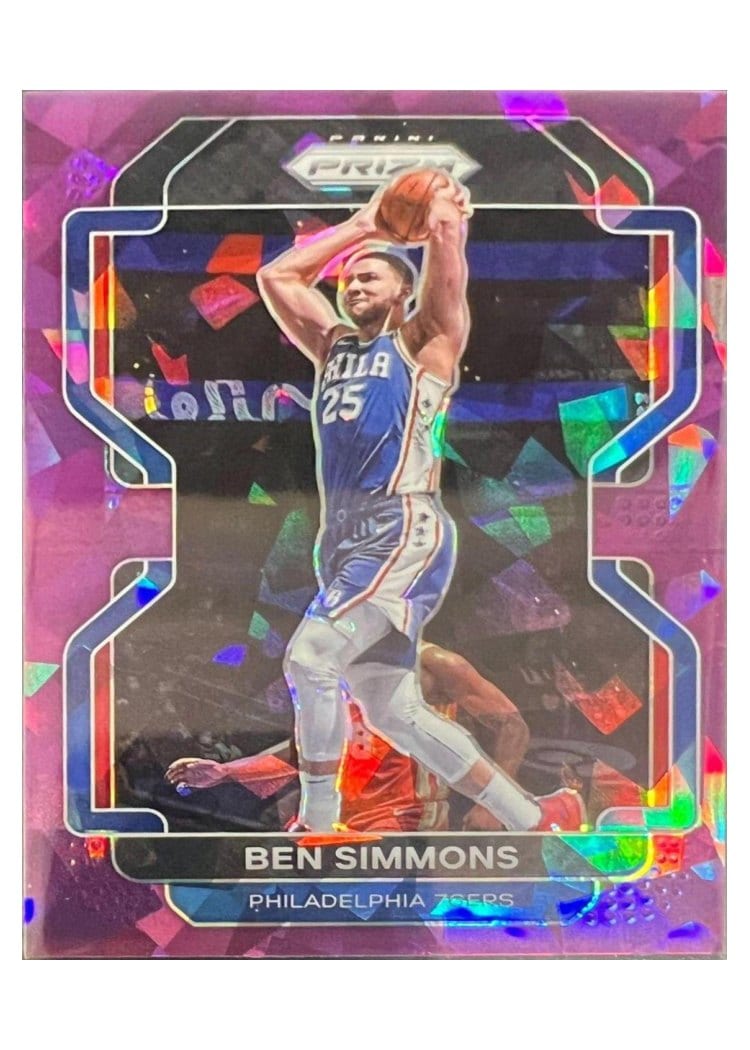 2021-22 Panini Prizm Base Set Ben Simmons #199 card