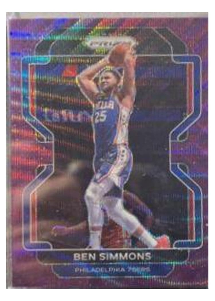 2021-22 Panini Prizm Base Set Ben Simmons #199 card