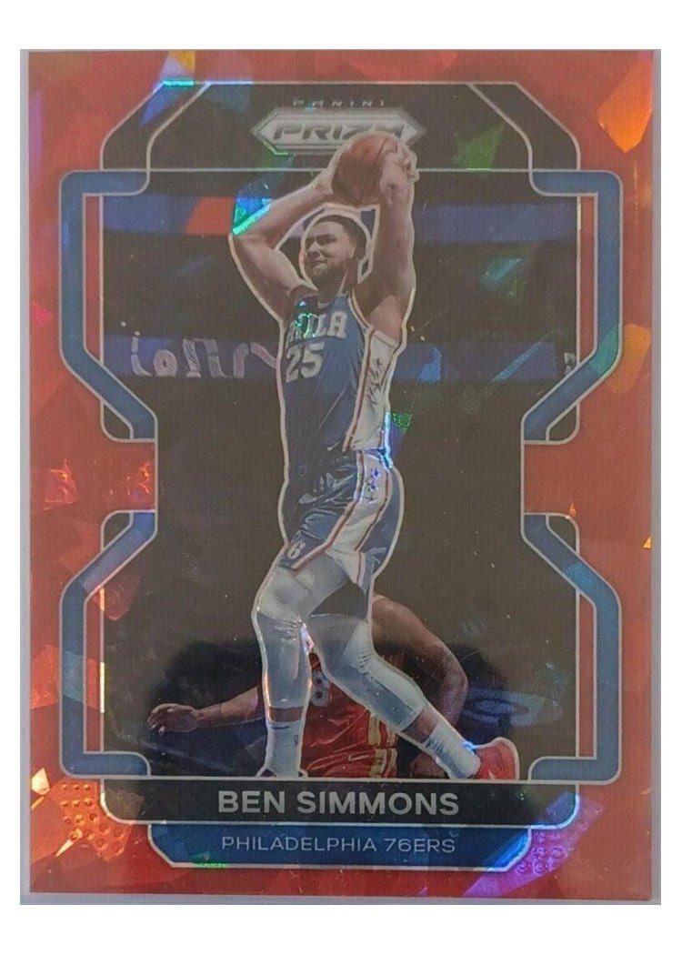 2021-22 Panini Prizm Base Set Ben Simmons #199 card