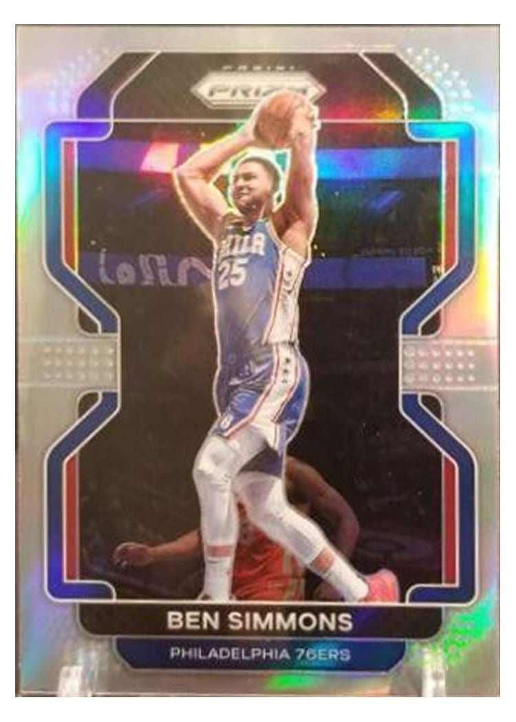 2021-22 Panini Prizm Base Set Ben Simmons #199 card