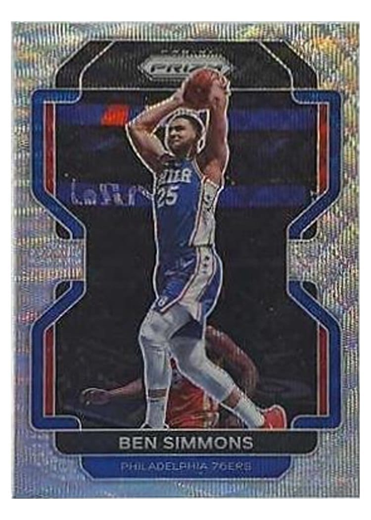 2021-22 Panini Prizm Base Set Ben Simmons #199 card