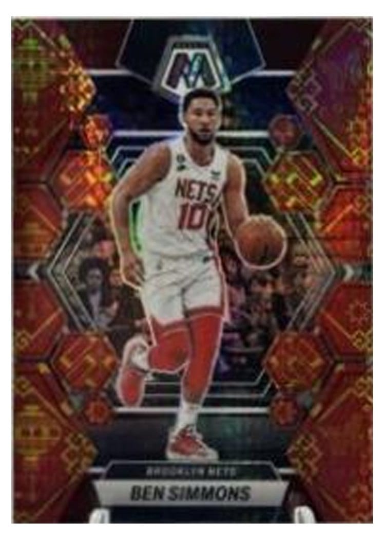 2022-23 Panini Mosaic Base Set Ben Simmons #183 card