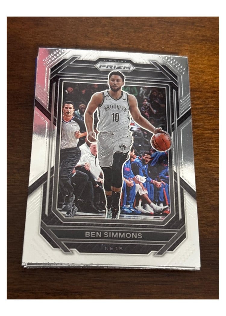 2022-23 Panini Prizm Base Set Ben Simmons #13 card