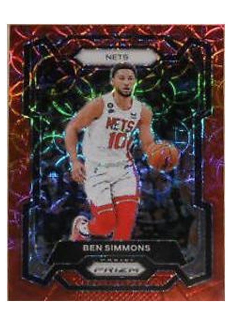 2023-24 Panini Prizm Base Set Ben Simmons Choice Red #26 card