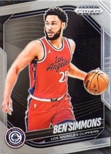 2024-25 Panini Prizm Black Base Set Ben Simmons #153