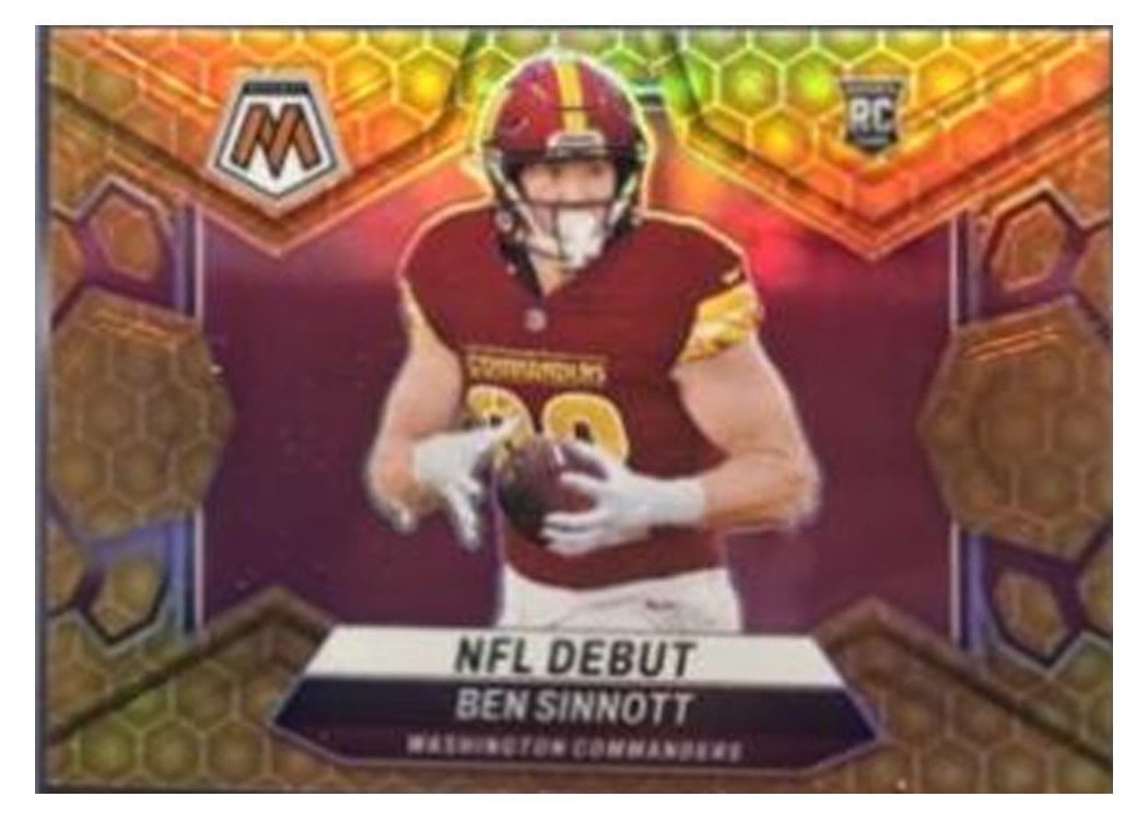 2024 Panini Mosaic Base Set Ben Sinnott #287 card