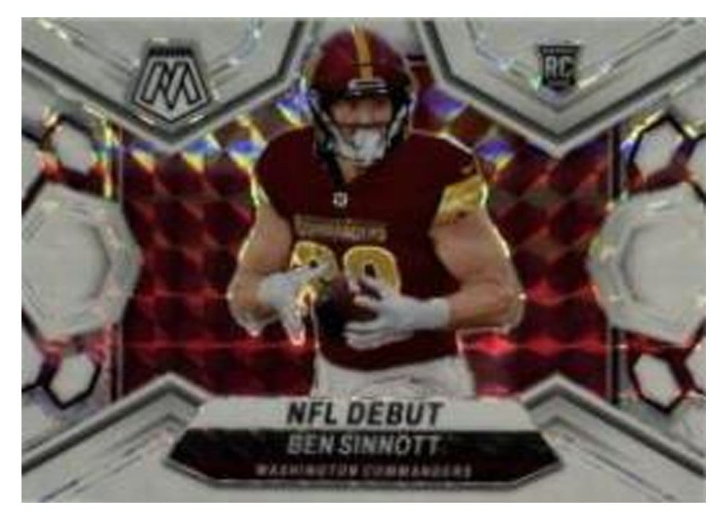 2024 Panini Mosaic Base Set Ben Sinnott #287 card