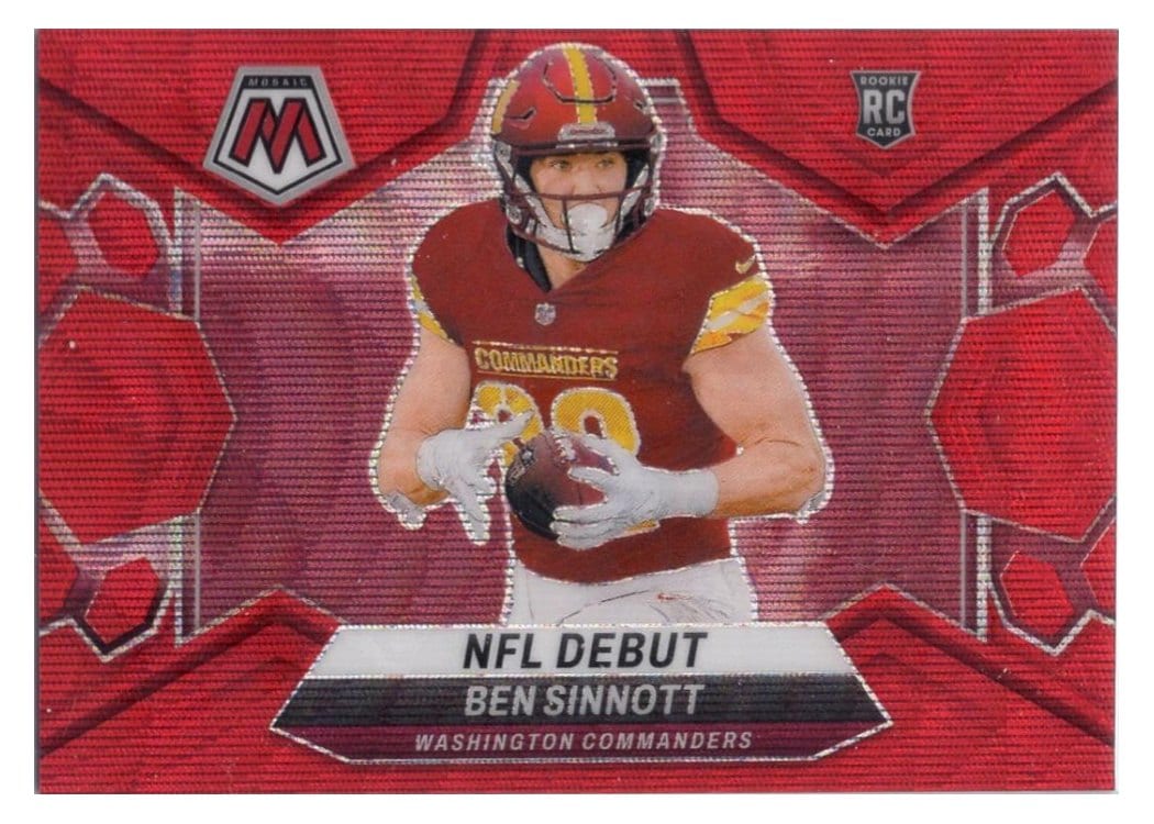 2024 Panini Mosaic Base Set Ben Sinnott #287 card