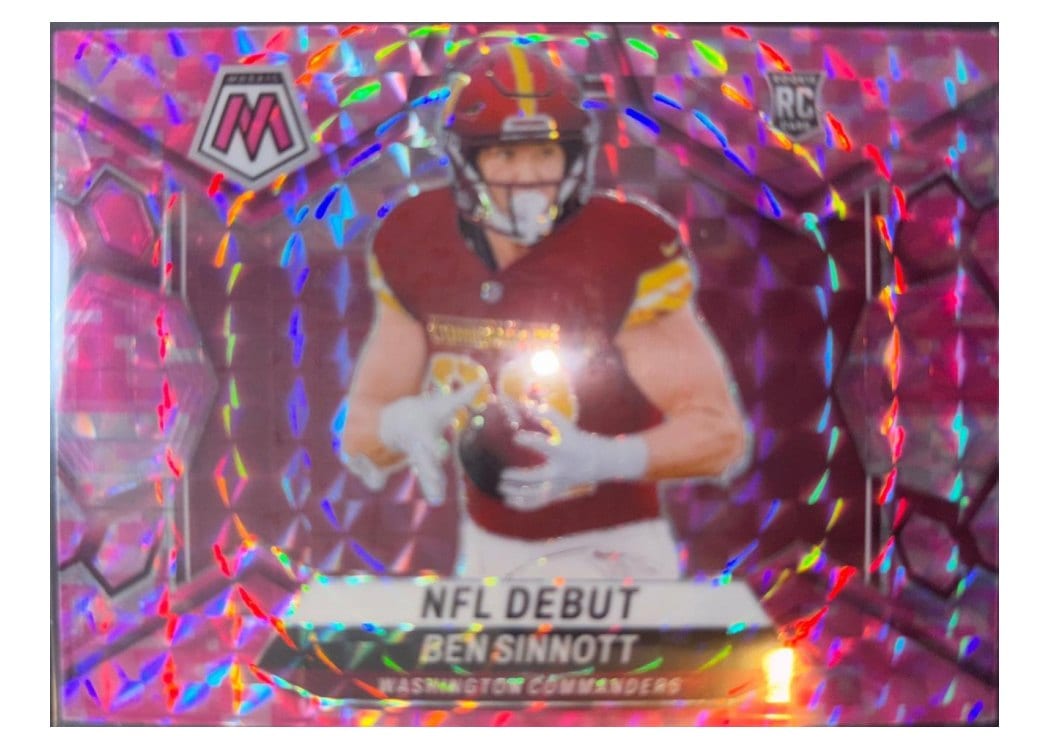 2024 Panini Mosaic Base Set Ben Sinnott Pink Fluorescent #287 card
