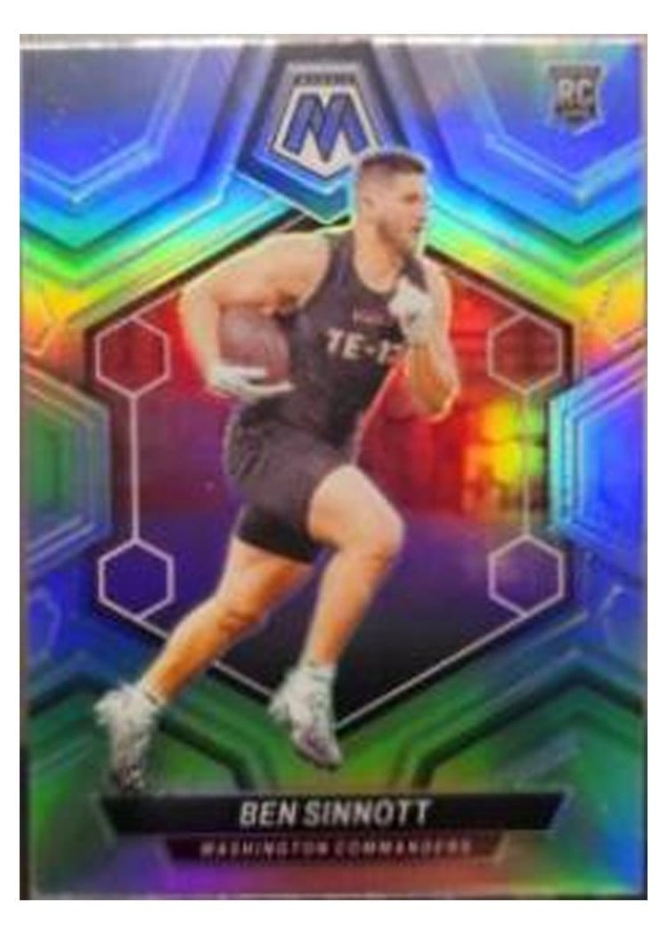2024 Panini Mosaic Base Set Ben Sinnott Silver #351 card