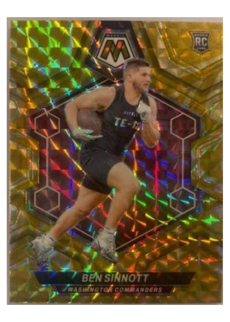2024 Panini Mosaic Base Set Ben Sinnott Yellow Reactive #351 card