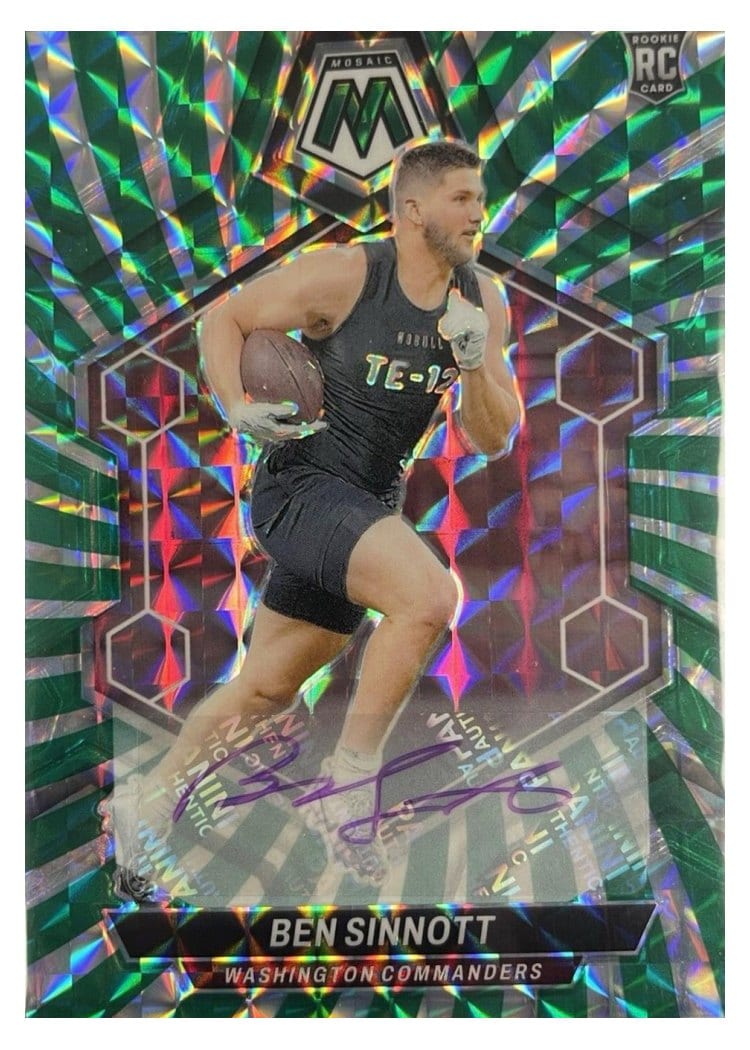 2024 Panini Mosaic Base Set Ben Sinnott #351 card