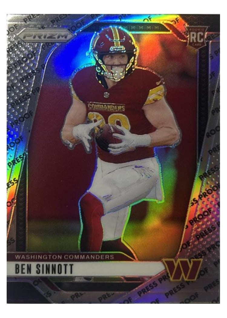 2024 Panini Prizm Base Set Ben Sinnott #307 card
