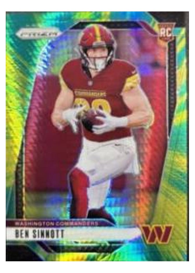 2024 Panini Prizm Base Set Ben Sinnott Hyper #307 card