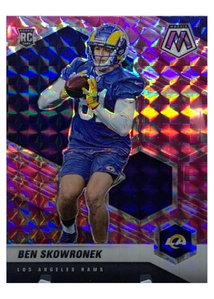 2021 Panini Mosaic Base Set Ben Skowronek #399 card
