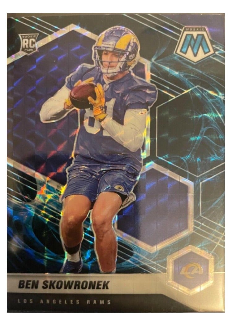 2021 Panini Mosaic Base Set Ben Skowronek #399 card